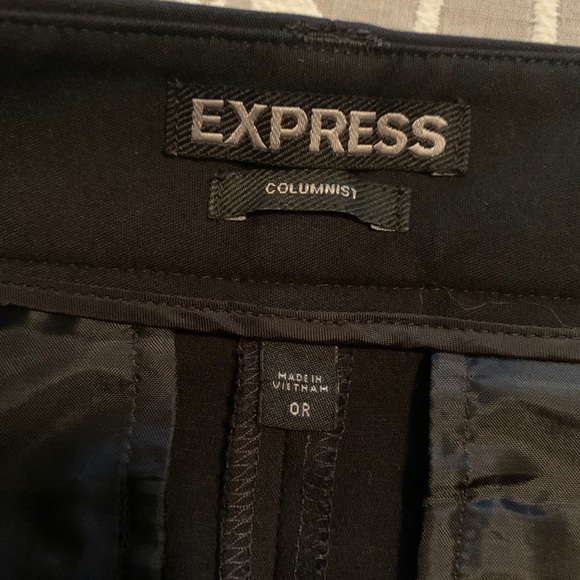 Express black dress ankle skinny pants - Picture 12 of 15